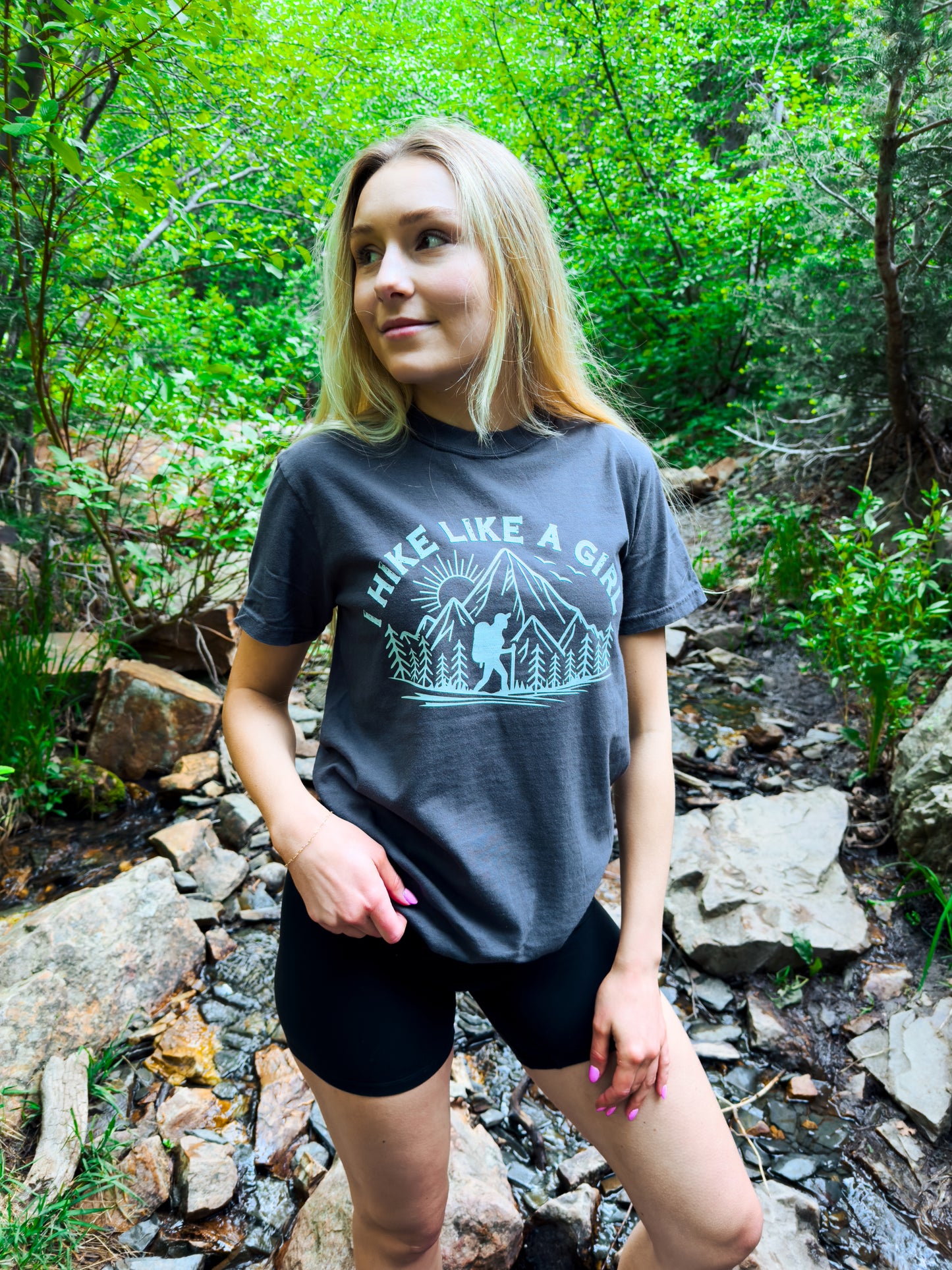I Hike Like a Girl Tee