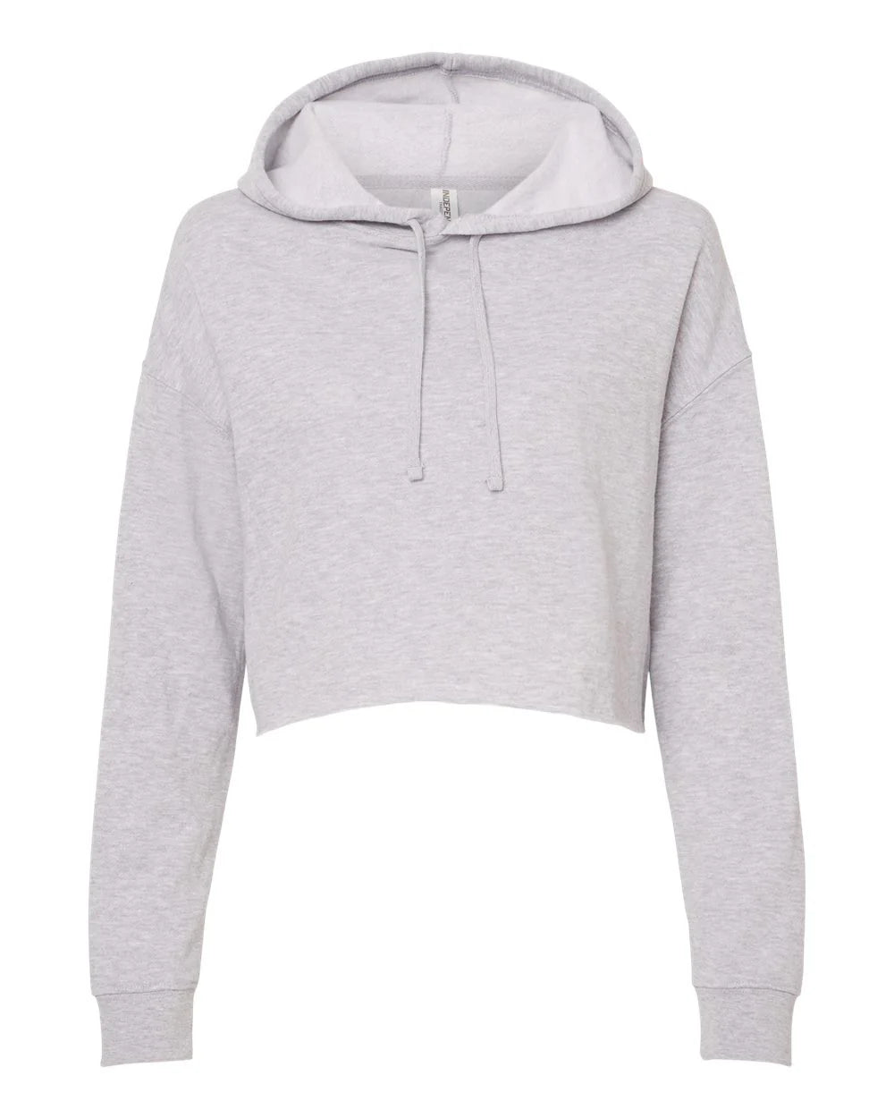 Gray Cropped "Chasing Waterfalls" Sweatshirt