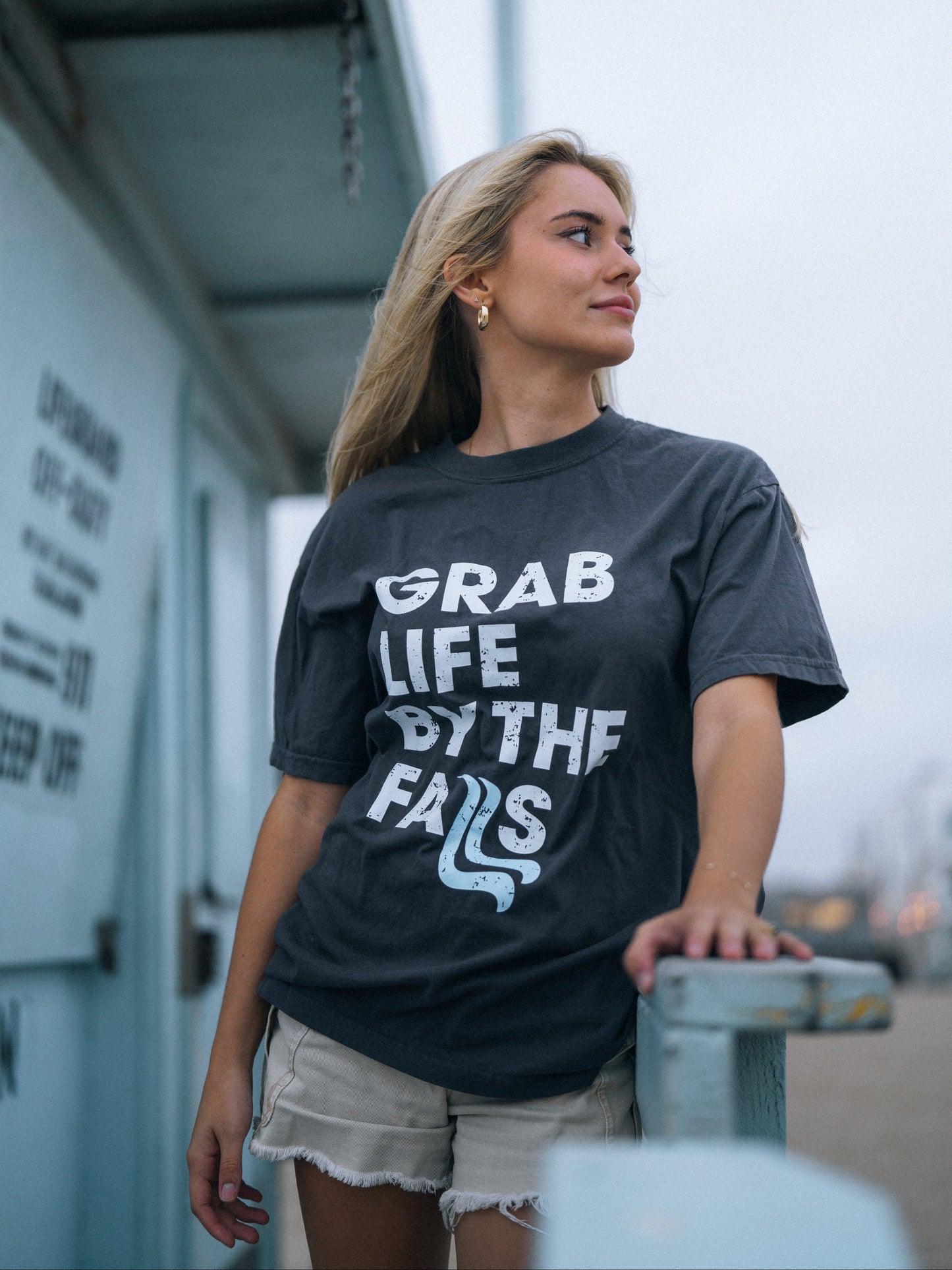 Grab Life by the Falls Tee