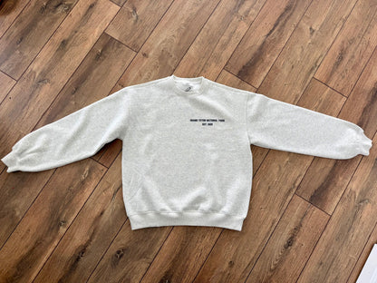 TIMPANOGOS Oversized Crewneck Sweatshirt - Waterfallower - Jacket