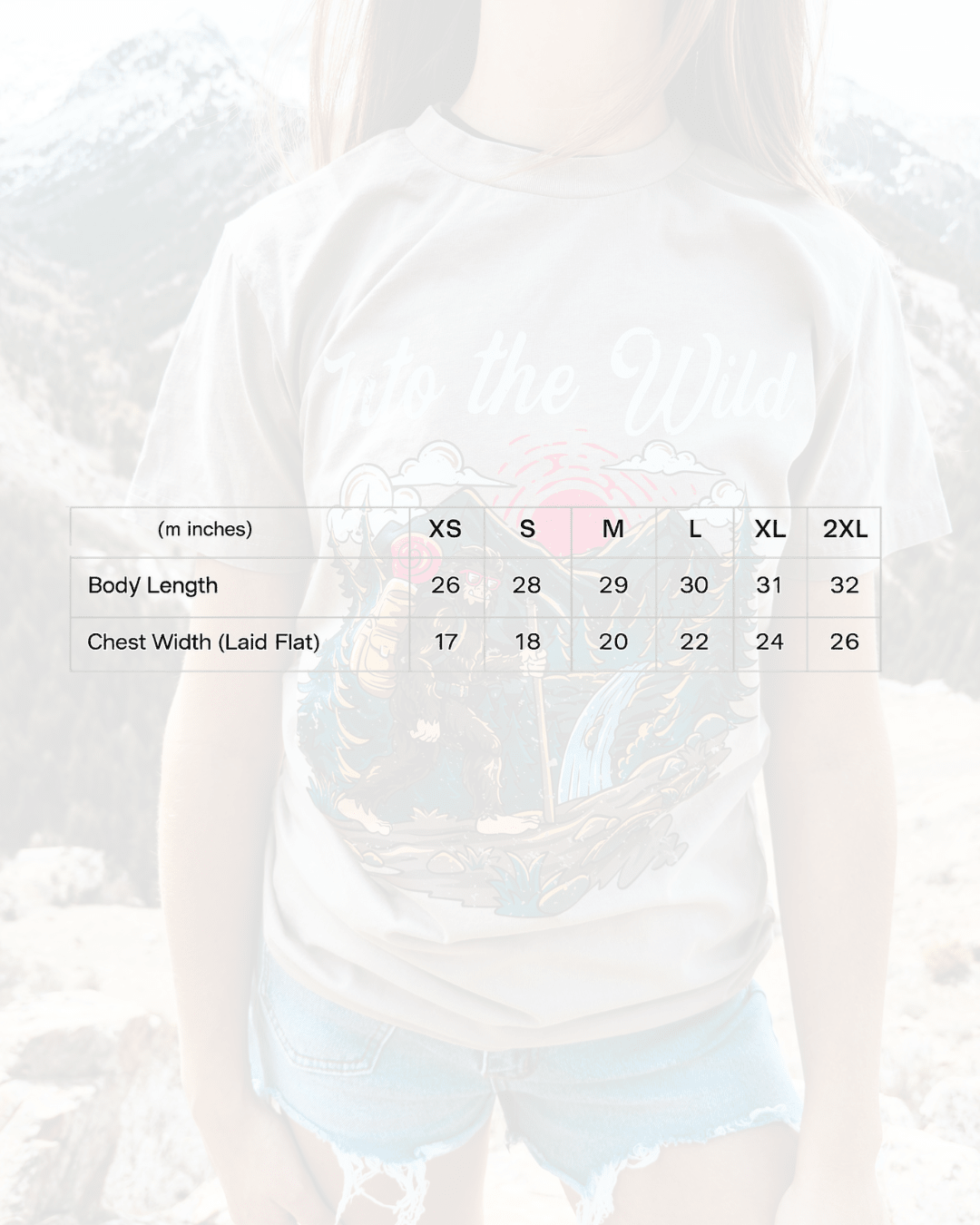 Into the Wild Bigfoot Outdoor Tee - Waterfallower - Shirt