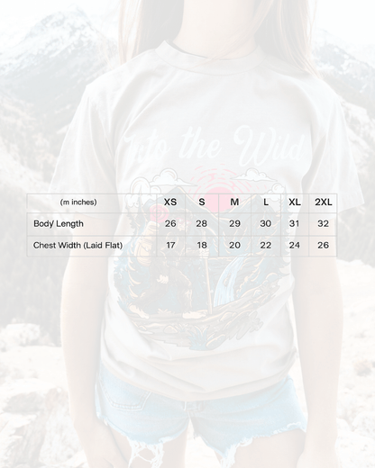 Into the Wild Bigfoot Outdoor Tee - Waterfallower - Shirt