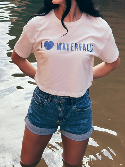 I Heart Waterfalls Crop