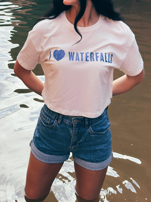 I Heart Waterfalls Crop