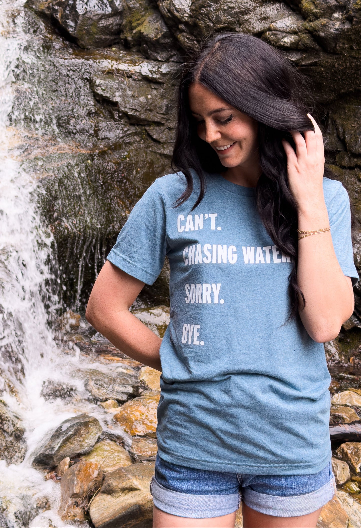 Can't. Chasing Waterfalls. Sorry. Bye.