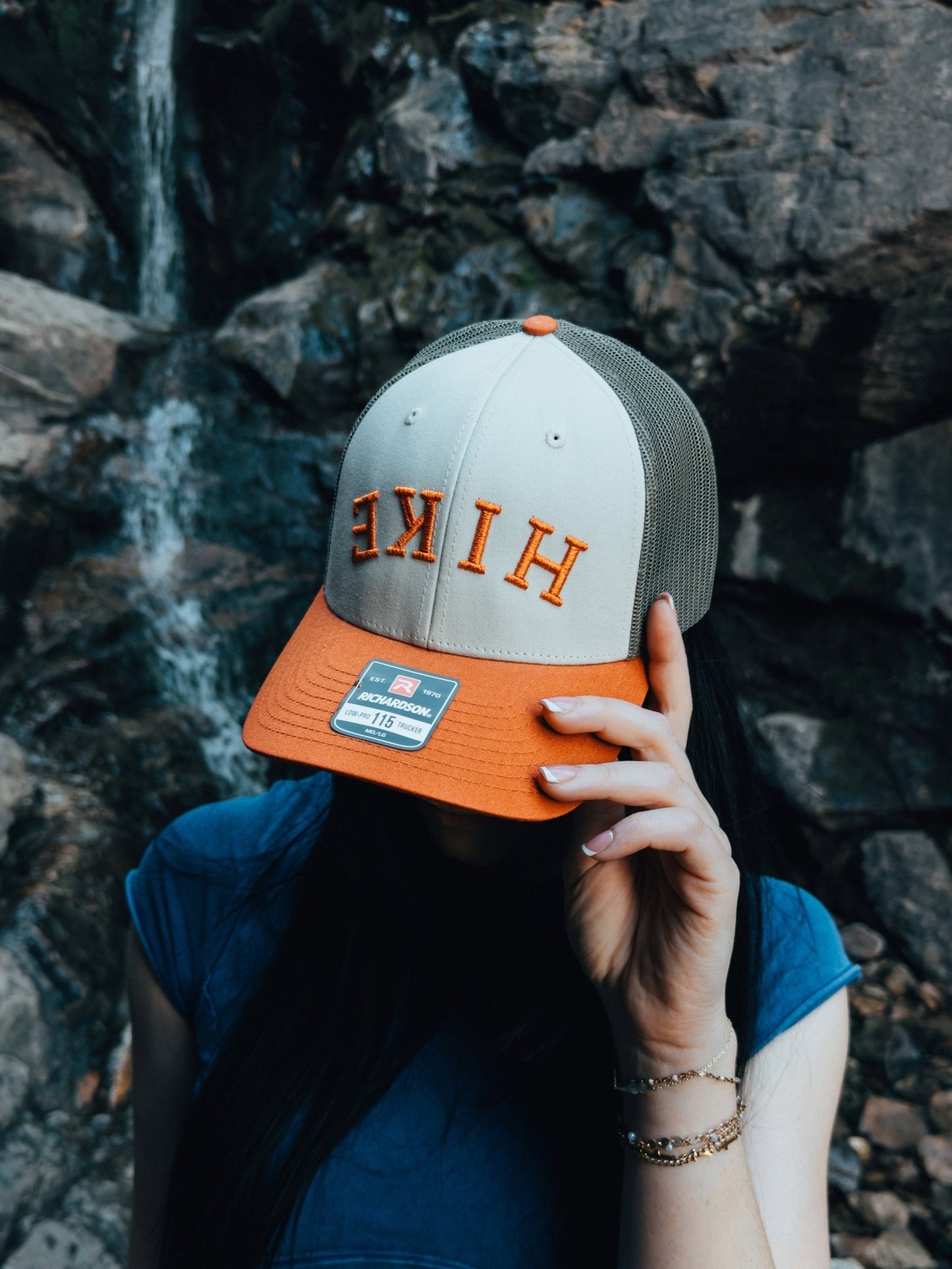 HIKE Embroidered Hat - Waterfallower - Hat