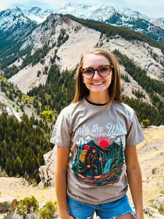 Into the Wild Bigfoot Outdoor Tee - Waterfallower - Shirt