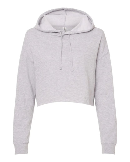 Gray Cropped "Chasing Waterfalls" Sweatshirt