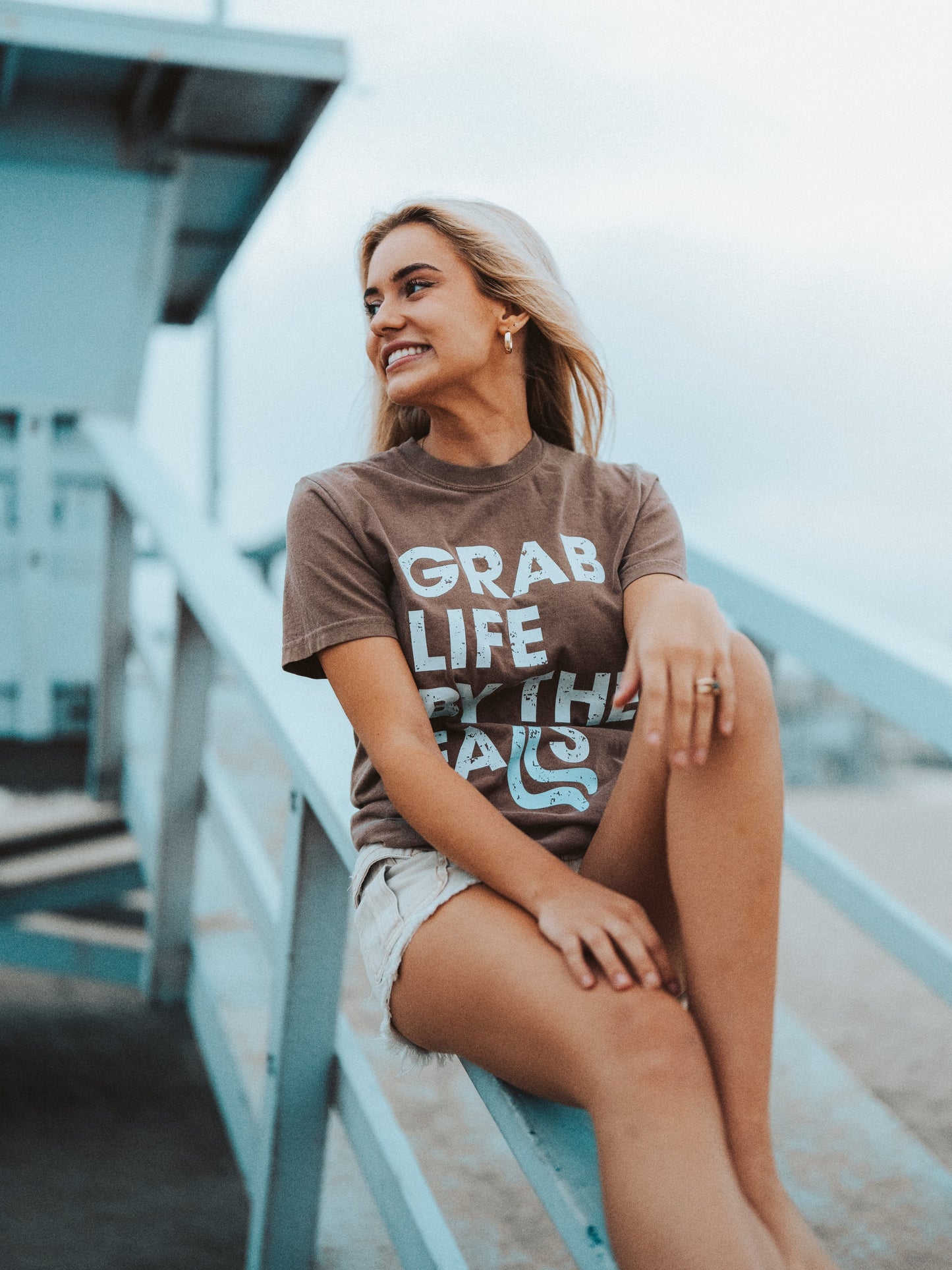 Grab Life by the Falls Tee