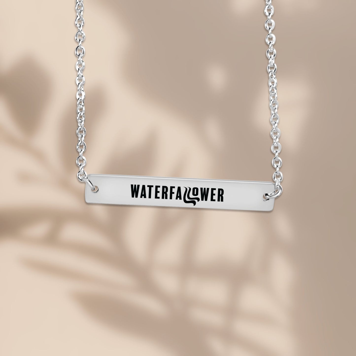 Waterfallower Bar Necklace