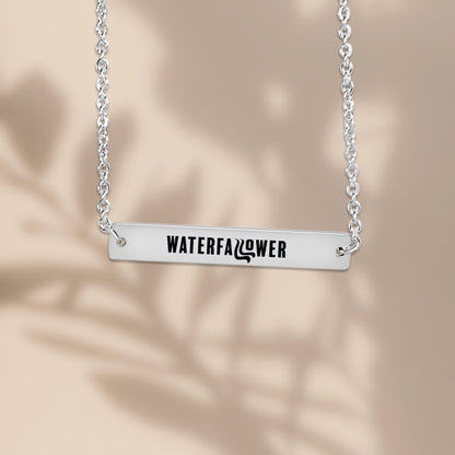 Waterfallower Bar Necklace