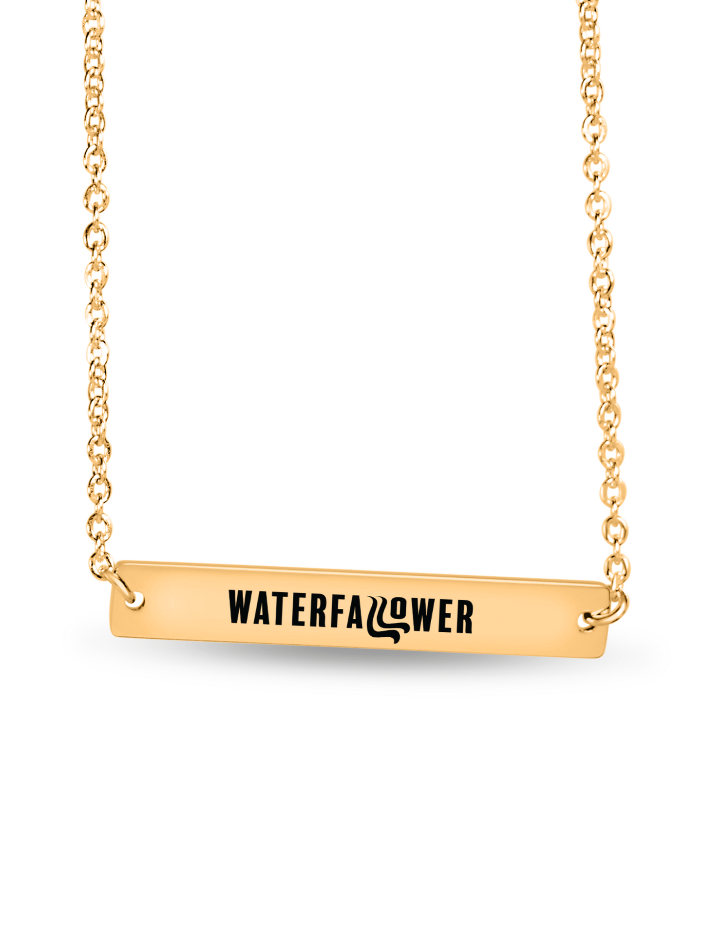 Waterfallower Bar Necklace